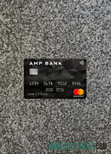 Frente Photolook do Austrália AMP Bank Mastercard baixar para verificação